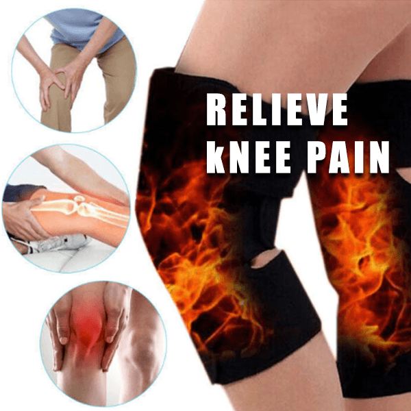 1 Pair Tourmaline Self Heating Knee Pads Magnetic Therapy