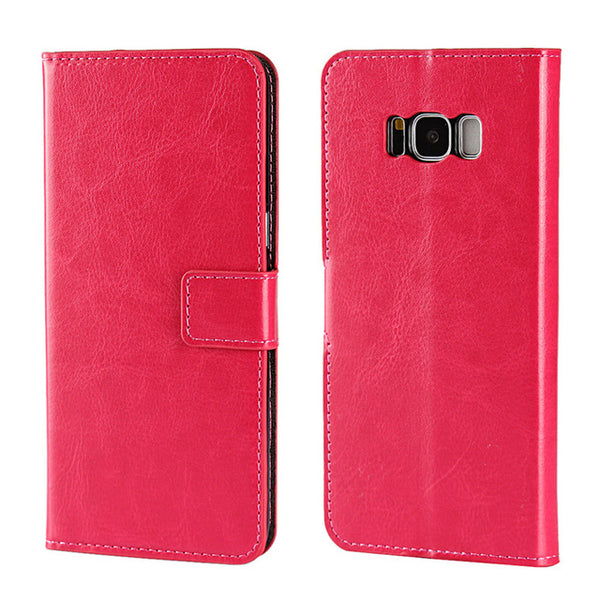 For A3 A5 A7 J3 J5 J7 2016 2017 Case Leather Flip Wallet Cover for Samsung Galaxy S8 Plus S6 S7 Edge S5 S4 S3 Grand Prime Coque