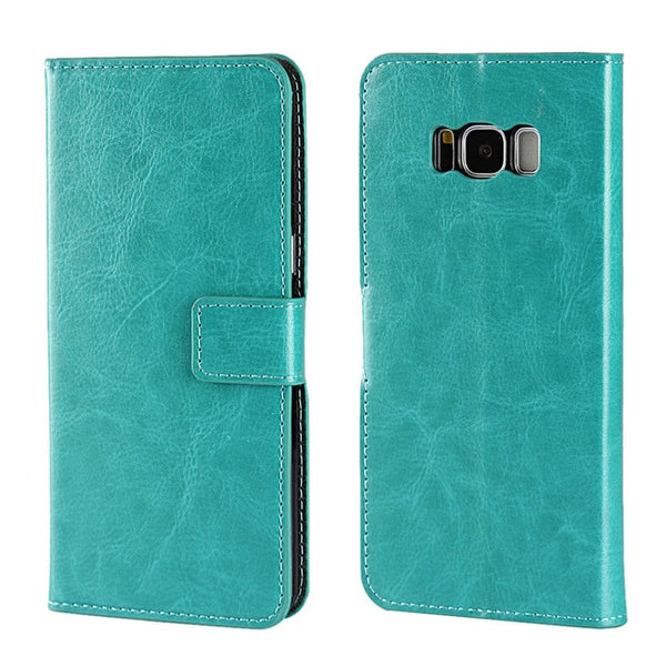 For A3 A5 A7 J3 J5 J7 2016 2017 Case Leather Flip Wallet Cover for Samsung Galaxy S8 Plus S6 S7 Edge S5 S4 S3 Grand Prime Coque
