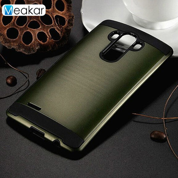 Wire drawing Shockproof case 5.5for LG G3 Case For LG G3 D855 D856 D857 Mobile Phone Cover Case