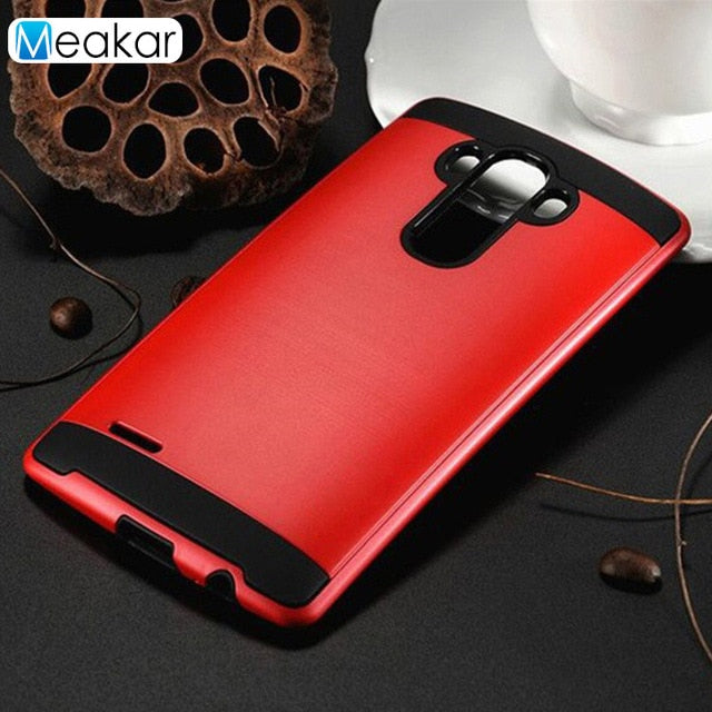 Wire drawing Shockproof case 5.5for LG G3 Case For LG G3 D855 D856 D857 Mobile Phone Cover Case