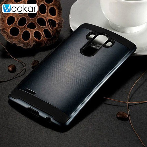 Wire drawing Shockproof case 5.5for LG G3 Case For LG G3 D855 D856 D857 Mobile Phone Cover Case