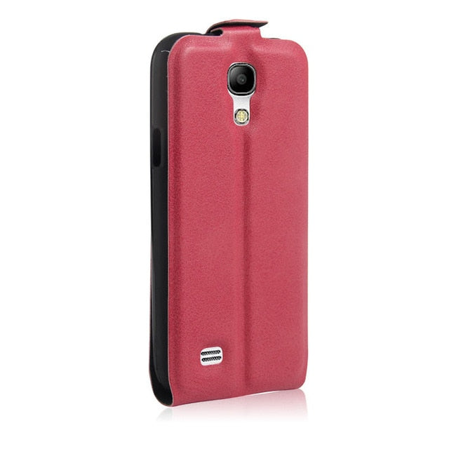 Luxury Flip Leather Cover Case For Coque Samsung Galaxy S4 Mini I9190 I9192 I9195 Mobile Phone Cases S4Mini Back Retro Telephone