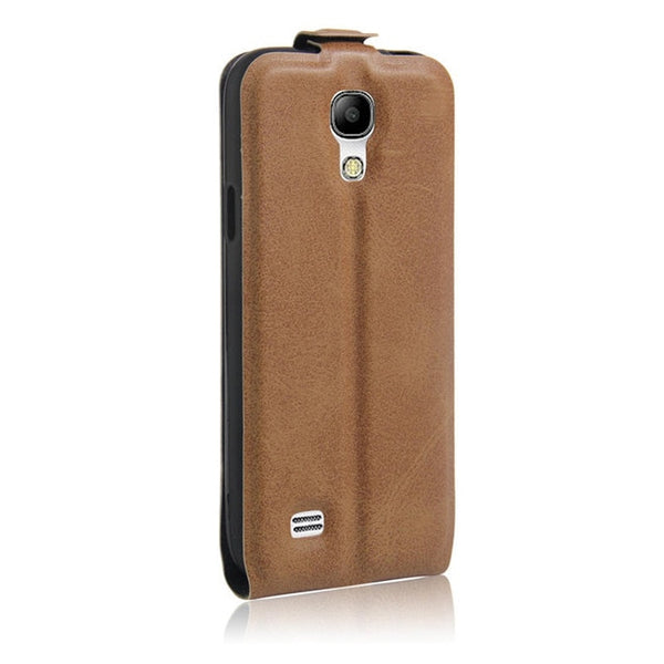 Luxury Flip Leather Cover Case For Coque Samsung Galaxy S4 Mini I9190 I9192 I9195 Mobile Phone Cases S4Mini Back Retro Telephone