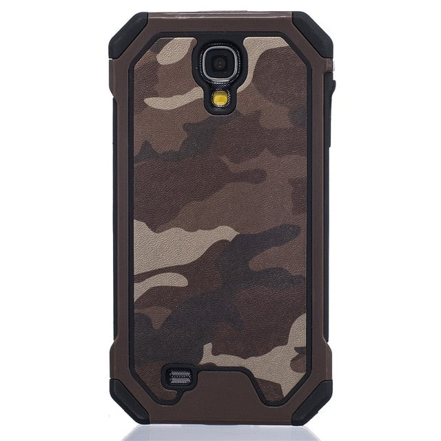 Camouflage Rubber Case For Samsung S4 Case Galaxy S4 Back Cover Phone Cover For Samsung Galaxy S4 i9500 i9505 i337