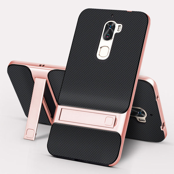 3D Kickstand Mobile Phone Case LeTV LeEco Cool 1 Dual Coolpad Cool1 Case Cover 5.5" Hybrid TPU+PC Protective LeRee Le 3 Le3 Bag