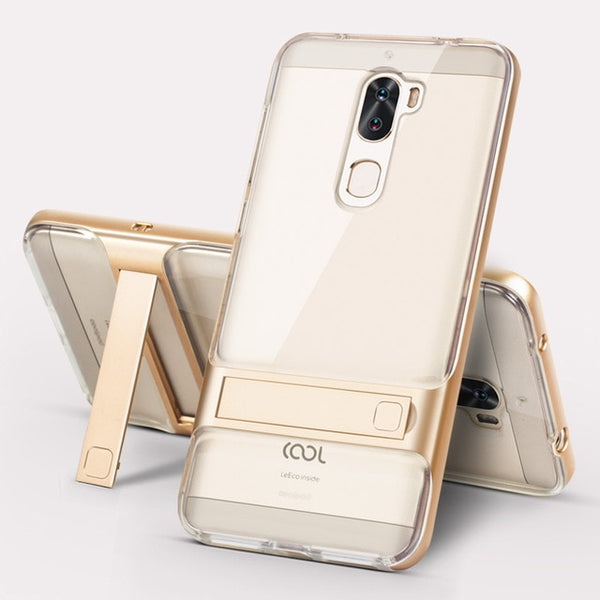 3D Kickstand Mobile Phone Case LeTV LeEco Cool 1 Dual Coolpad Cool1 Case Cover 5.5" Hybrid TPU+PC Protective LeRee Le 3 Le3 Bag