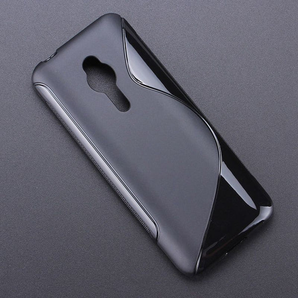 S line Anti Skidding Gel TPU Slim Soft Case Back Cover for Nokia 230 / 230 Dual SIM Mobile Phone Rubber silicone Bag