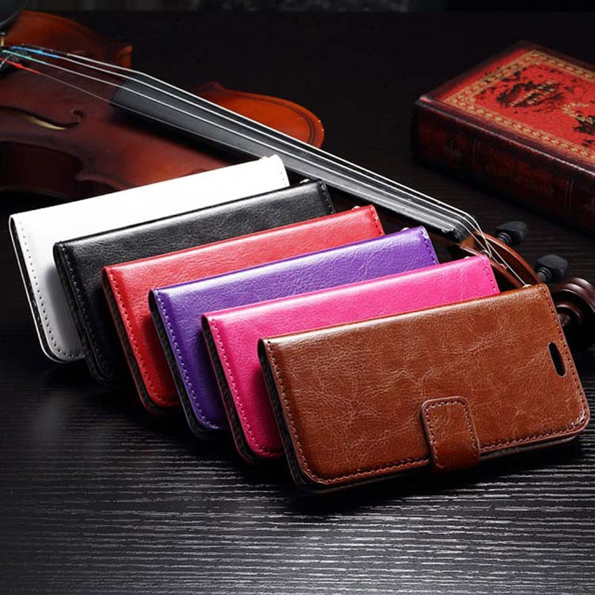 Luxury Retro Leather Wallet Case for Samsung Galaxy A7 A5 A3 A300 A310F 2015 2016 A320 2017 Capa Phone Stand Celular Flip Cover