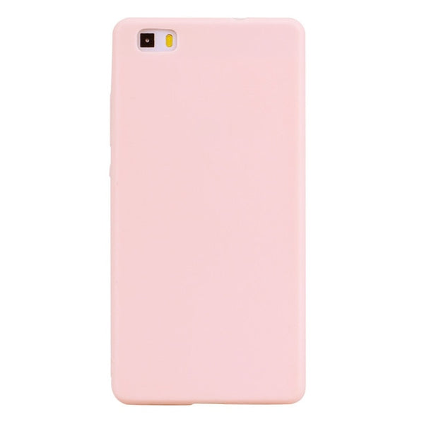 COATUNCLE TPU Soft Cases Huawei P8 lite Case Slim 360 Protect Candy Color Silicon Back Cover Huawei P8 Lite Case Phone case