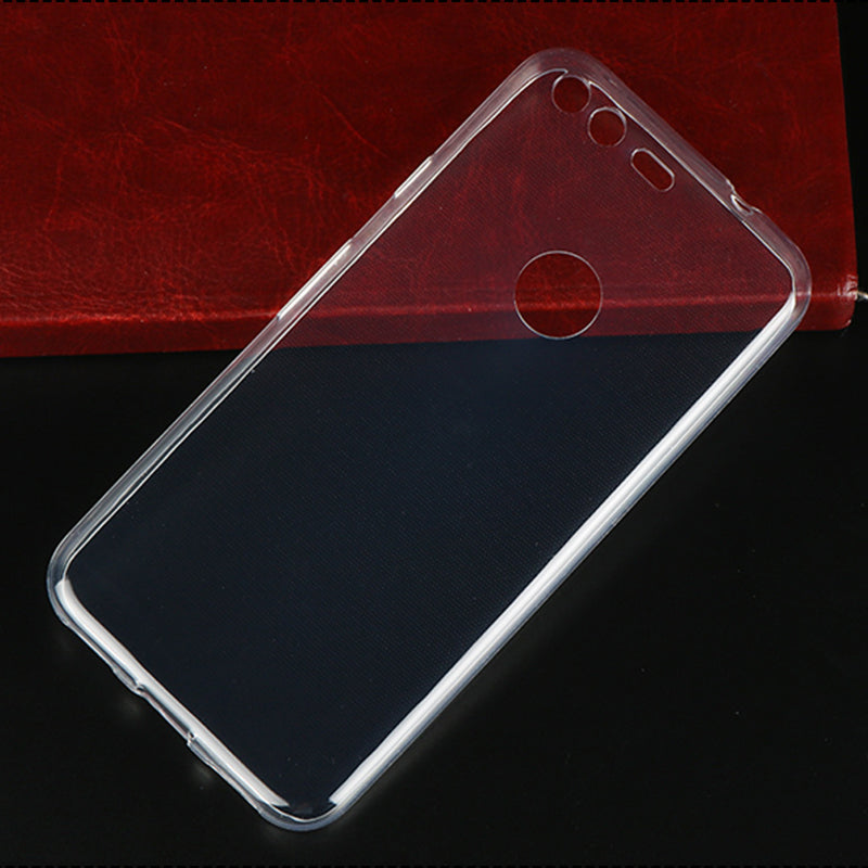 Transparent Full Cover For Google Pixel & Pixel XL Silicon Clear Soft Back Case For Google 2 2XL Invisible phone Protective Case