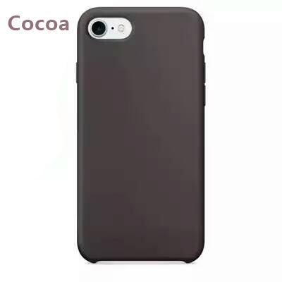 Luxury Plain Mobile Phone Cases For iPhone 7 7Plus/8 8Plus Soft TPU Phone Shell Silicone Soft Cover Phone Case Cover 20 Colors