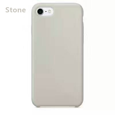 Luxury Plain Mobile Phone Cases For iPhone 7 7Plus/8 8Plus Soft TPU Phone Shell Silicone Soft Cover Phone Case Cover 20 Colors