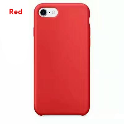 Luxury Plain Mobile Phone Cases For iPhone 7 7Plus/8 8Plus Soft TPU Phone Shell Silicone Soft Cover Phone Case Cover 20 Colors