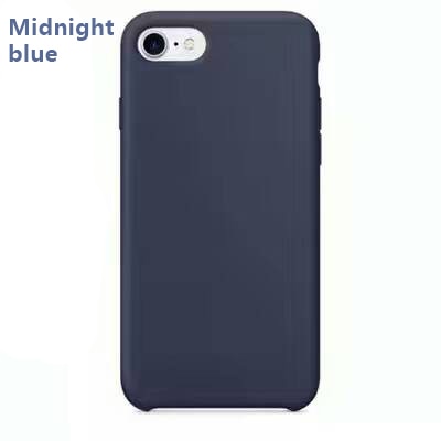 Luxury Plain Mobile Phone Cases For iPhone 7 7Plus/8 8Plus Soft TPU Phone Shell Silicone Soft Cover Phone Case Cover 20 Colors