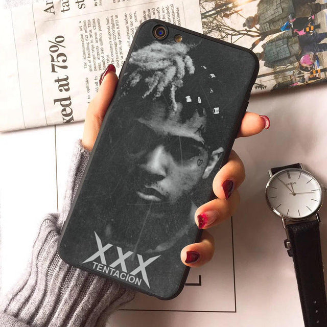 MaiYaCa Xxxtentacion Black TPU Soft Rubber Phone Case For iPhone 8s 8 plus 7 plus 6 6s plus 5S 5C X 10 XS XR Mobile phone cover