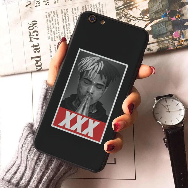 MaiYaCa Xxxtentacion Black TPU Soft Rubber Phone Case For iPhone 8s 8 plus 7 plus 6 6s plus 5S 5C X 10 XS XR Mobile phone cover