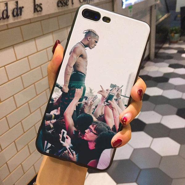 MaiYaCa Xxxtentacion Black TPU Soft Rubber Phone Case For iPhone 8s 8 plus 7 plus 6 6s plus 5S 5C X 10 XS XR Mobile phone cover