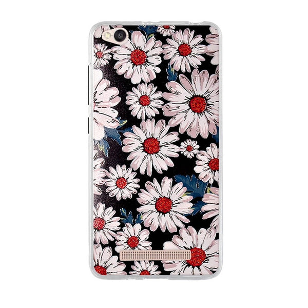 Phone Case For Xiaomi Redmi 4A Case 5.0'' Luxury Fashion 3D Painted TPU Soft Silicone Cover For Redmi 4A 4 A Back Cover Fundas