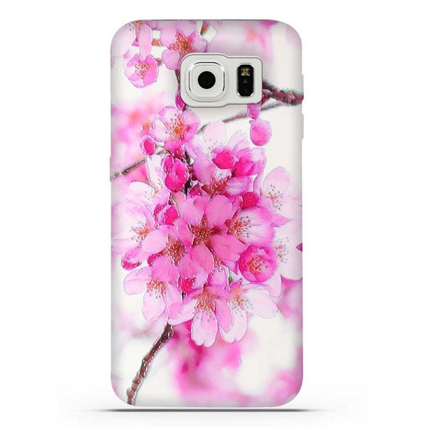For Coque Samsung S6 Case 3D Relief Printing Silicone TPU Cover For Galaxy S6 Phone Case For Coque Samsung Galaxy S6 S 6 Bag
