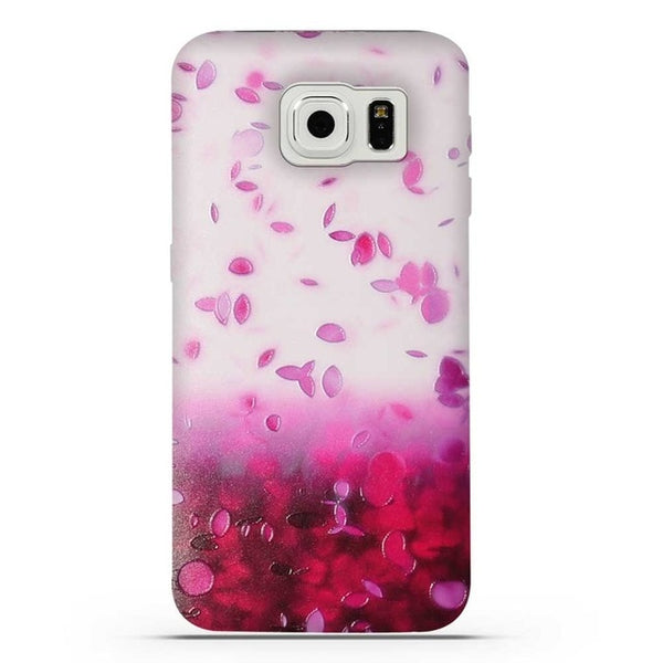 For Coque Samsung S6 Case 3D Relief Printing Silicone TPU Cover For Galaxy S6 Phone Case For Coque Samsung Galaxy S6 S 6 Bag