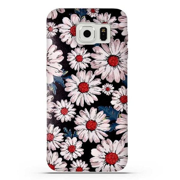 For Coque Samsung S6 Case 3D Relief Printing Silicone TPU Cover For Galaxy S6 Phone Case For Coque Samsung Galaxy S6 S 6 Bag