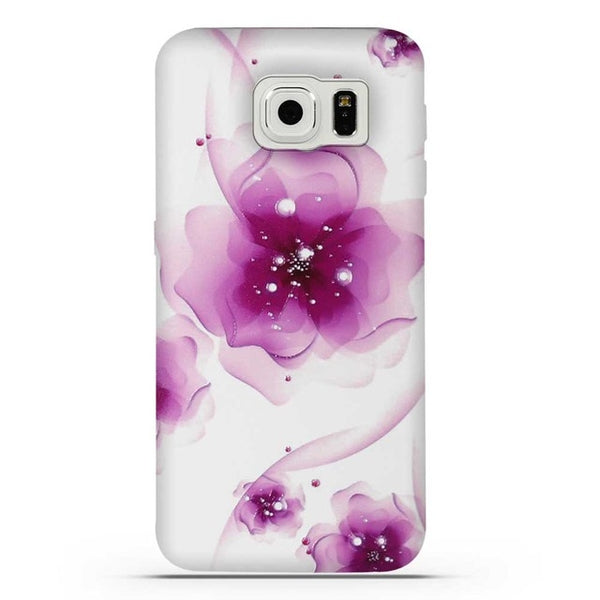 For Coque Samsung S6 Case 3D Relief Printing Silicone TPU Cover For Galaxy S6 Phone Case For Coque Samsung Galaxy S6 S 6 Bag