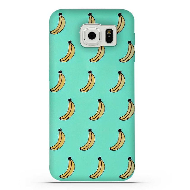 For Coque Samsung S6 Case 3D Relief Printing Silicone TPU Cover For Galaxy S6 Phone Case For Coque Samsung Galaxy S6 S 6 Bag