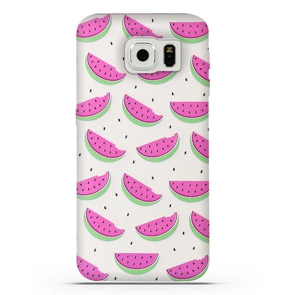 For Coque Samsung S6 Case 3D Relief Printing Silicone TPU Cover For Galaxy S6 Phone Case For Coque Samsung Galaxy S6 S 6 Bag