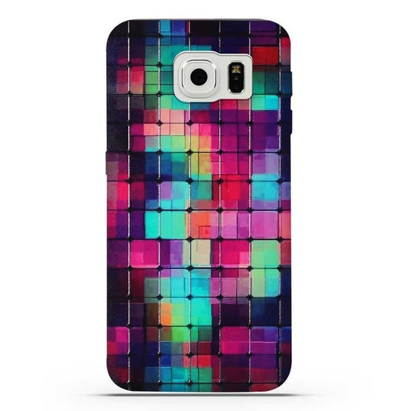 For Coque Samsung S6 Case 3D Relief Printing Silicone TPU Cover For Galaxy S6 Phone Case For Coque Samsung Galaxy S6 S 6 Bag
