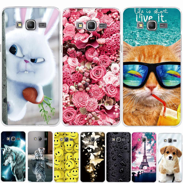 Cases For Samsung Galaxy Grand Prime Phone Case Soft TPU Silicone Cover Coque for Samsung Grand Prime Duos G530F G530H G530Y bag