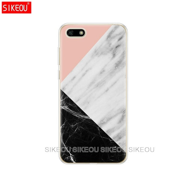 Silicone case For Huawei Honor 7A Case 5.45" inch Soft Phone Case on Huawei Honor 7A 7 A DUA-L22 Russian Back Cover Coque bumper