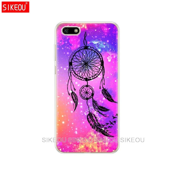 Silicone case For Huawei Honor 7A Case 5.45" inch Soft Phone Case on Huawei Honor 7A 7 A DUA-L22 Russian Back Cover Coque bumper