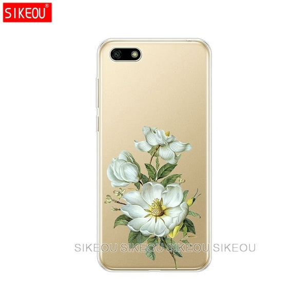 Silicone case For Huawei Honor 7A Case 5.45" inch Soft Phone Case on Huawei Honor 7A 7 A DUA-L22 Russian Back Cover Coque bumper