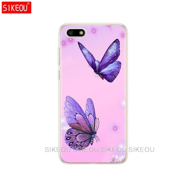 Silicone case For Huawei Honor 7A Case 5.45" inch Soft Phone Case on Huawei Honor 7A 7 A DUA-L22 Russian Back Cover Coque bumper