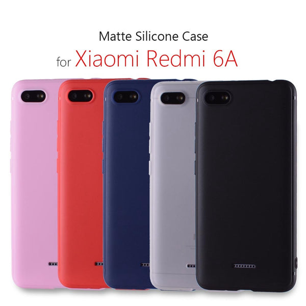 Xiaomi Redmi 6A case silicone cover 5.45" TPU case for Xiaomi redmi 6a coque funda on phone 16gb 32gb global version 360