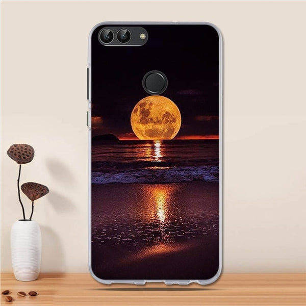 TPU Silicone Case for Huawei P smart Case Cover Coque for Huawei Psmart Cover Protector Bumper for Huawei Enjoy 7S Phone Cover