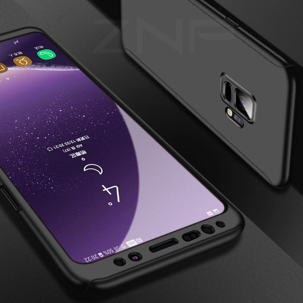 ZNP 360 Degree Shockproof Phone Case For Samsung Galaxy S9 S8 Plus Note 8 9 Cover Shell For Samsung S7 Edge S8 Protection Cases