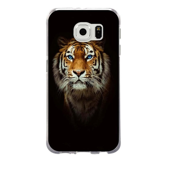 For Coque Samsung S6 Case 3D Relief Printing Silicone TPU Cover For Galaxy S6 Phone Case For Coque Samsung Galaxy S6 S 6 Bag