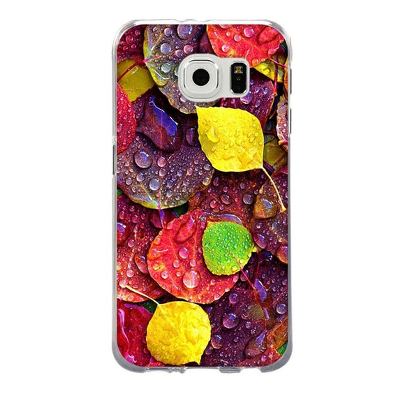 For Coque Samsung S6 Case 3D Relief Printing Silicone TPU Cover For Galaxy S6 Phone Case For Coque Samsung Galaxy S6 S 6 Bag