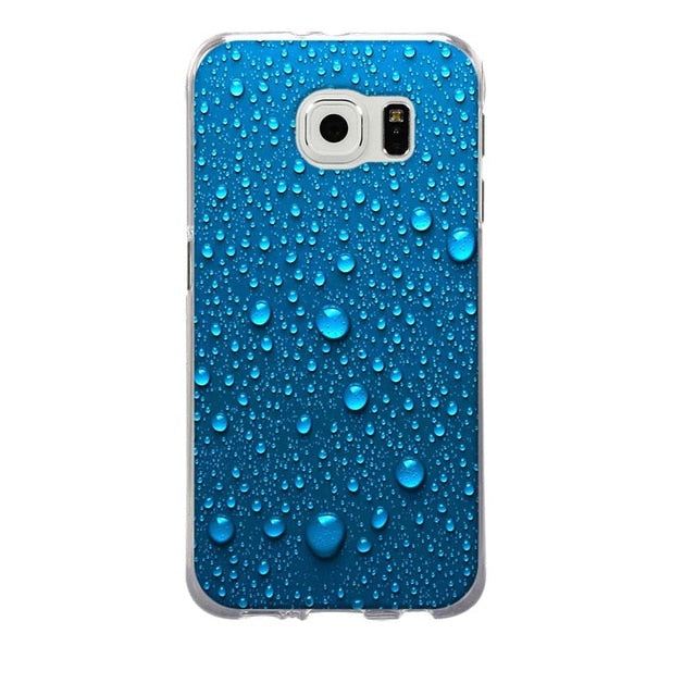 For Coque Samsung S6 Case 3D Relief Printing Silicone TPU Cover For Galaxy S6 Phone Case For Coque Samsung Galaxy S6 S 6 Bag