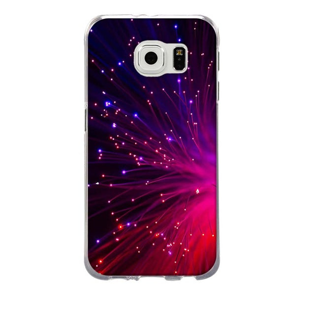 For Coque Samsung S6 Case 3D Relief Printing Silicone TPU Cover For Galaxy S6 Phone Case For Coque Samsung Galaxy S6 S 6 Bag