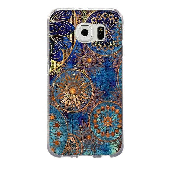 For Coque Samsung S6 Case 3D Relief Printing Silicone TPU Cover For Galaxy S6 Phone Case For Coque Samsung Galaxy S6 S 6 Bag