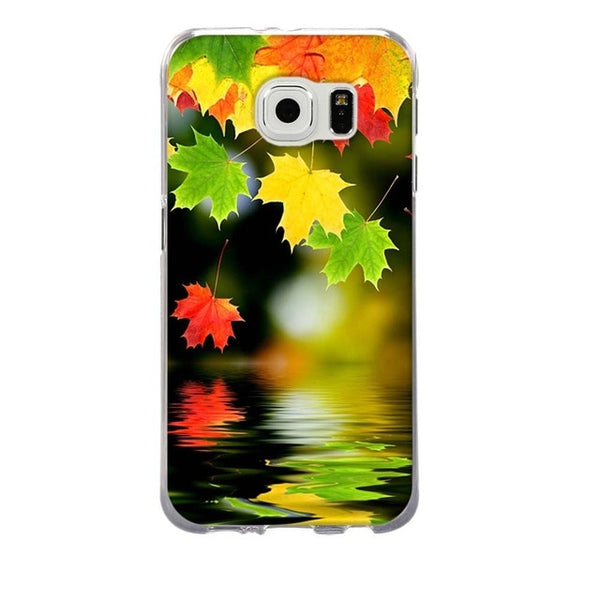 For Coque Samsung S6 Case 3D Relief Printing Silicone TPU Cover For Galaxy S6 Phone Case For Coque Samsung Galaxy S6 S 6 Bag