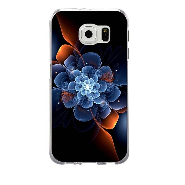 For Coque Samsung S6 Case 3D Relief Printing Silicone TPU Cover For Galaxy S6 Phone Case For Coque Samsung Galaxy S6 S 6 Bag