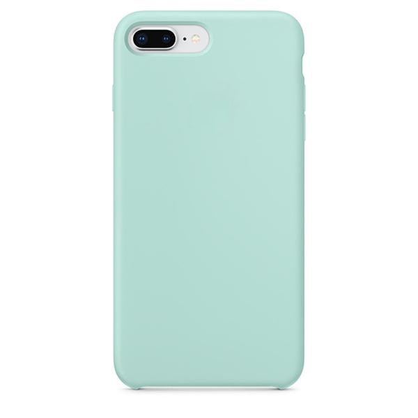 Luxury Plain Mobile Phone Cases For iPhone 7 7Plus/8 8Plus Soft TPU Phone Shell Silicone Soft Cover Phone Case Cover 20 Colors