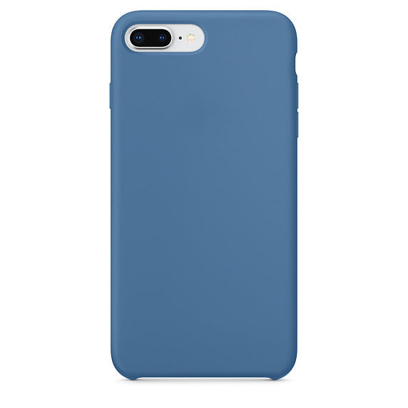 Luxury Plain Mobile Phone Cases For iPhone 7 7Plus/8 8Plus Soft TPU Phone Shell Silicone Soft Cover Phone Case Cover 20 Colors