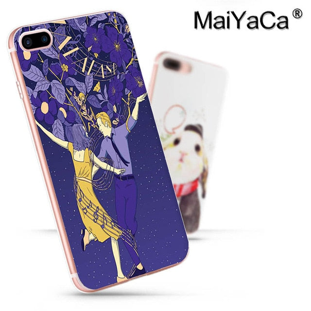 MaiYaCa Movie La La Land Luxury Fashion Phone Case for Apple iPhone 8 7 6 6S Plus X 5 5S SE XR XS XS MAX Mobile Cover