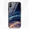 TOMKAS Glass Phone Case For iPhone X 7 8 10 6 s XS Star Space Cover Case For iPhone 8 7 6 6s Plus X Luxury Case Silicone Coque 6