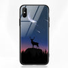 TOMKAS Glass Phone Case For iPhone X 7 8 10 6 s XS Star Space Cover Case For iPhone 8 7 6 6s Plus X Luxury Case Silicone Coque 6